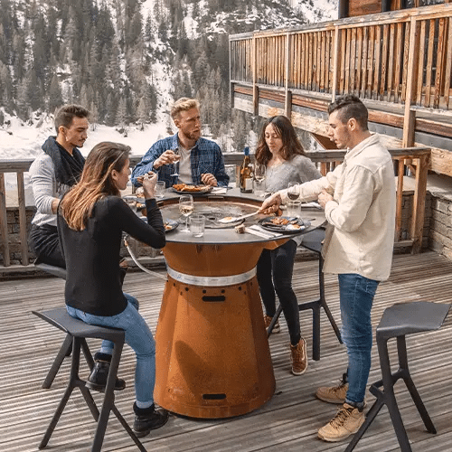 Table barbecue plancha fusion Vulx Clarys Vaucluse