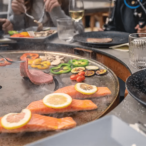 Table barbecue plancha fusion Vulx Clarys Vaucluse